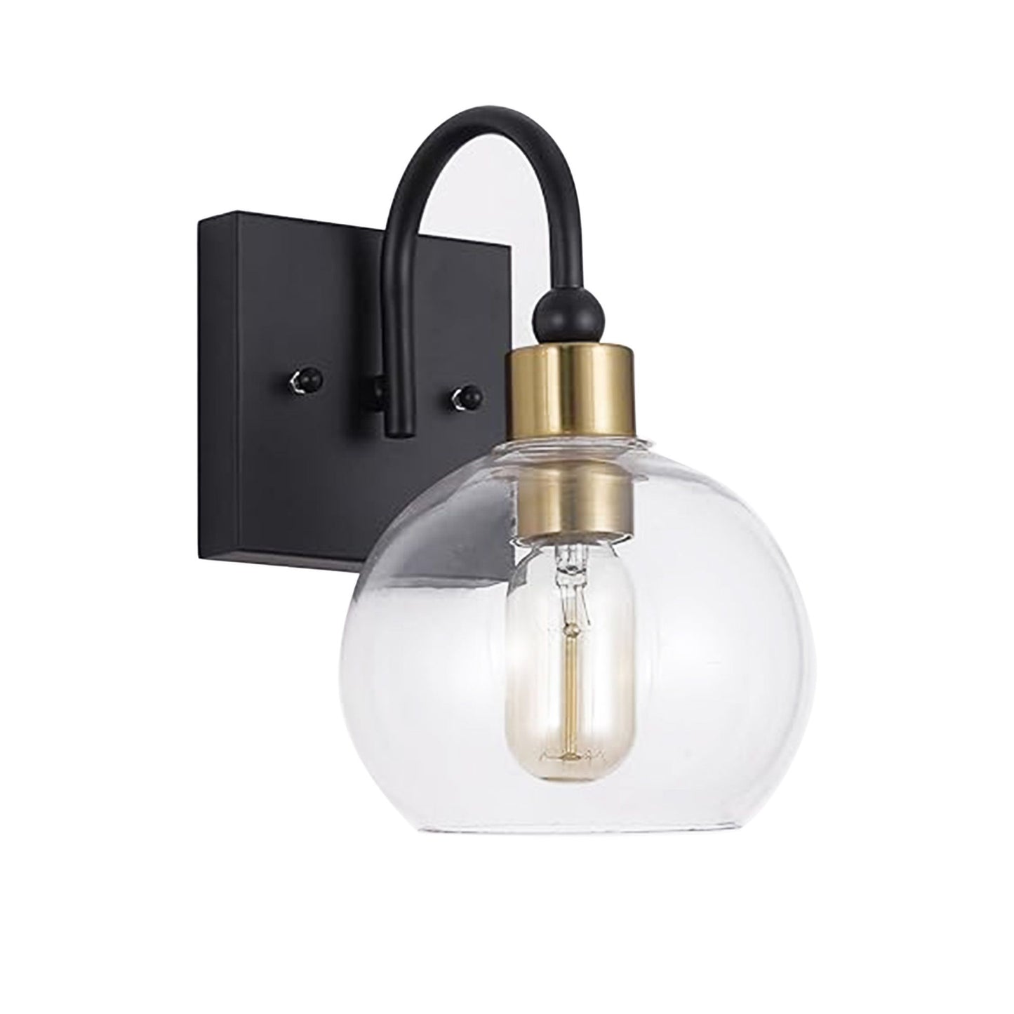 Lampa kinkiet black gold APP1580-1W 1