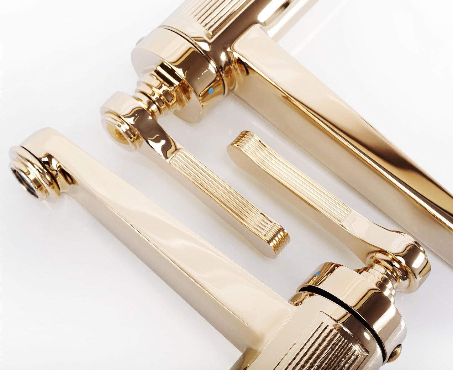 Baterie lavoar Rea Monaco Gold Auriu Low 8