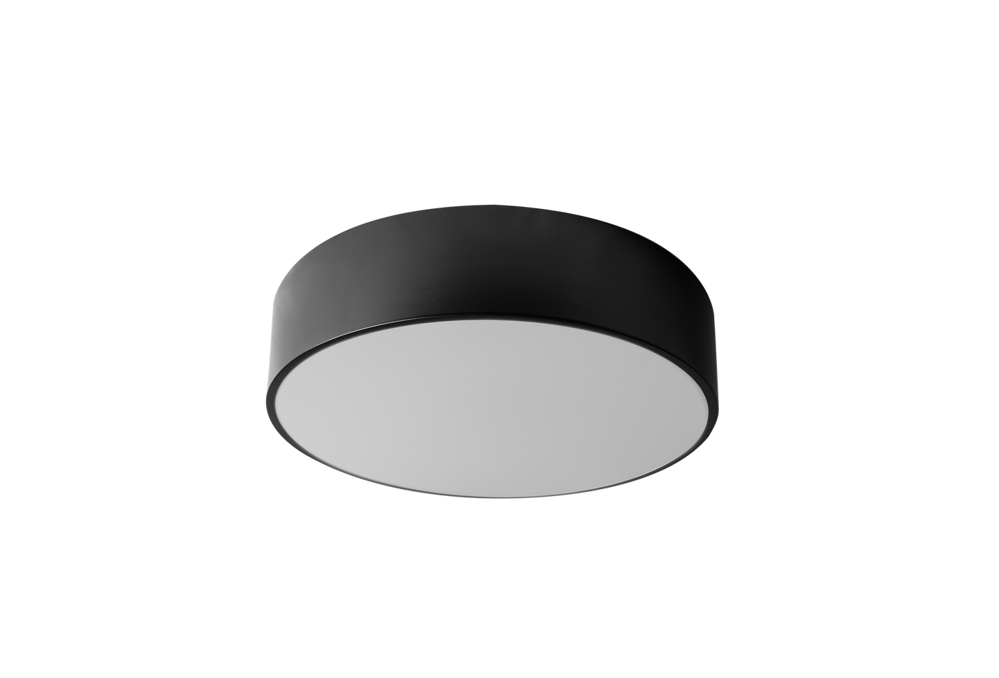 Lampa Plafoniera 30cm rotunda negru app640-3c 2