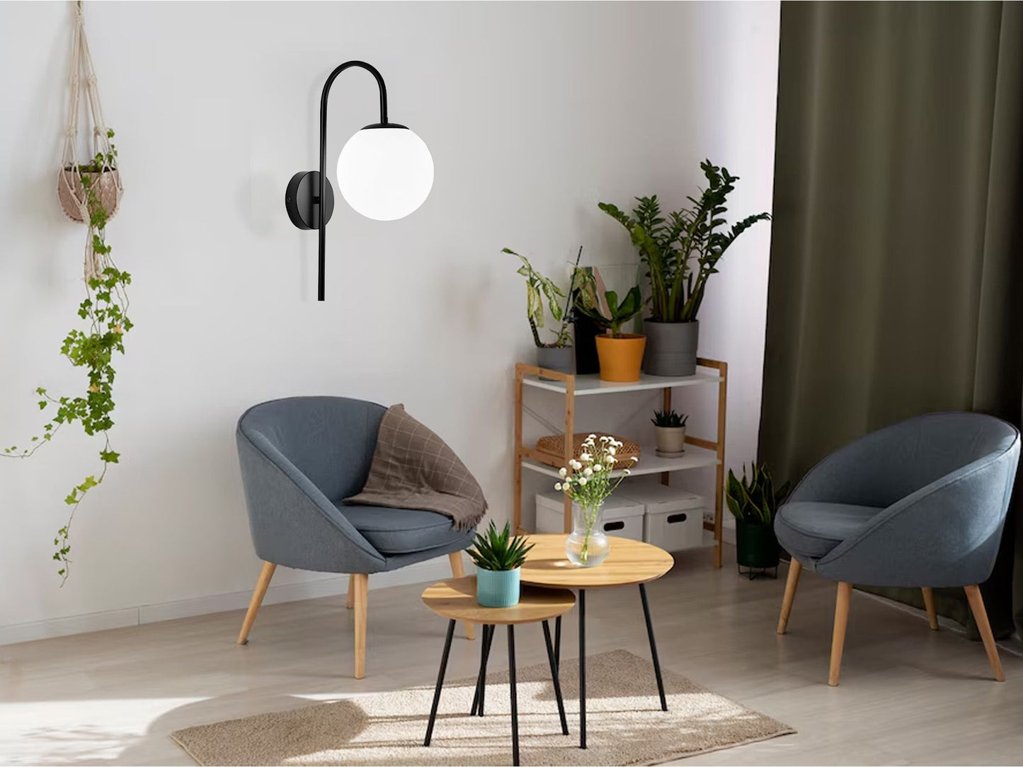 Lampa De Perete G090-1w Black 7