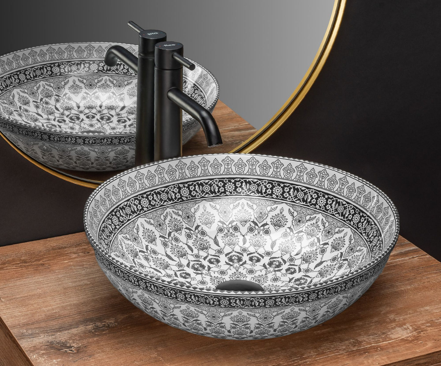 Lavoar pentru blat Rea Arte grey 2