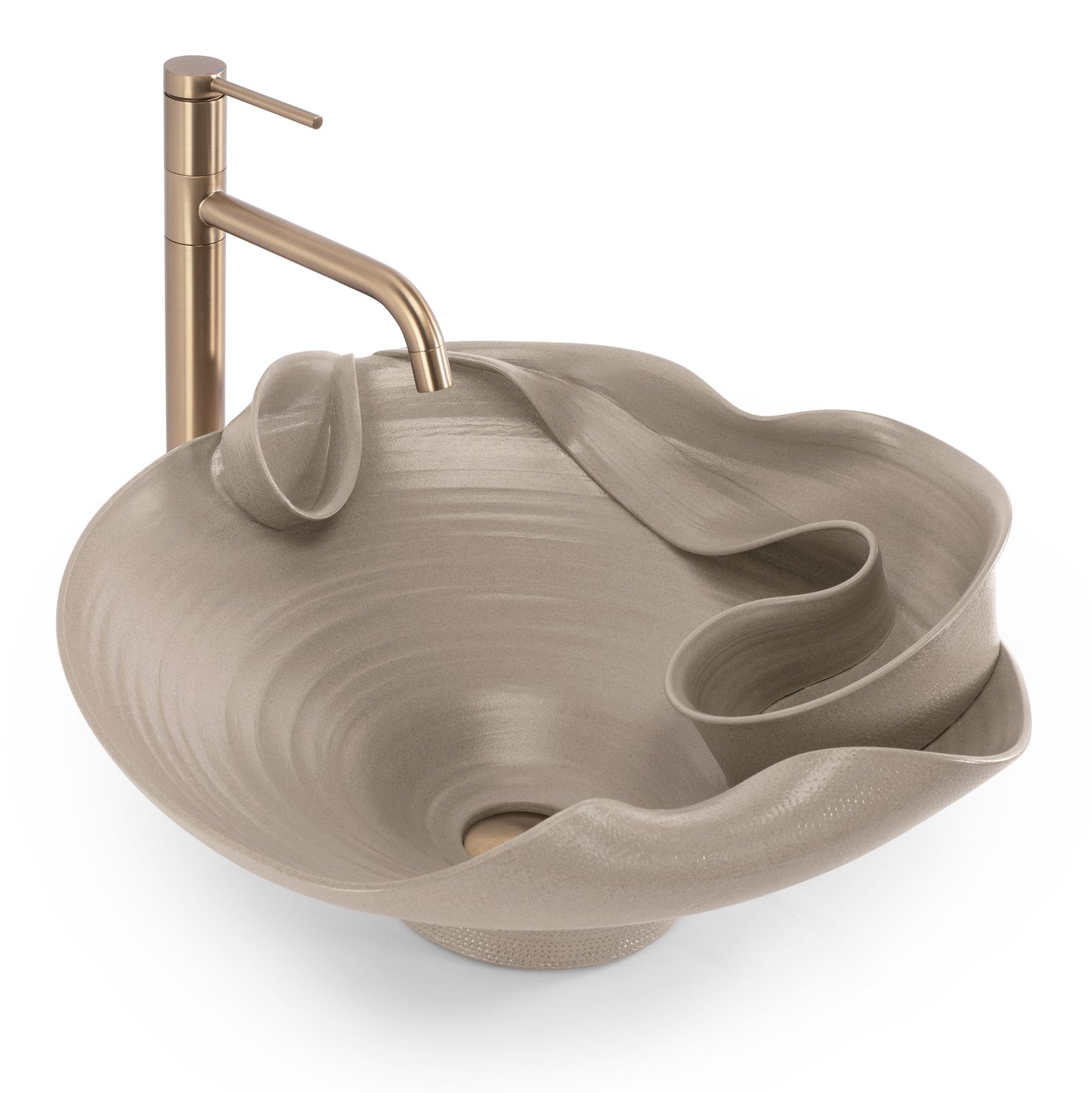 Lavoar ceramic pentru blat REA HM-12 Handmade ART 4