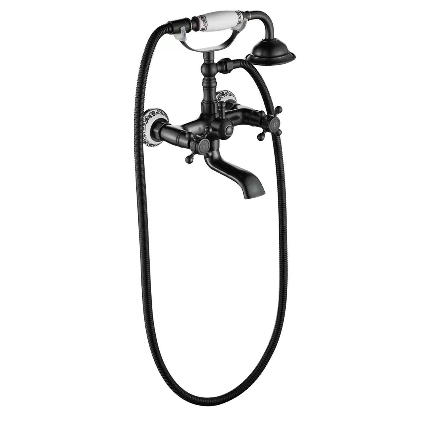 Baterie pentru cadă Rea Rustico Old Black 4