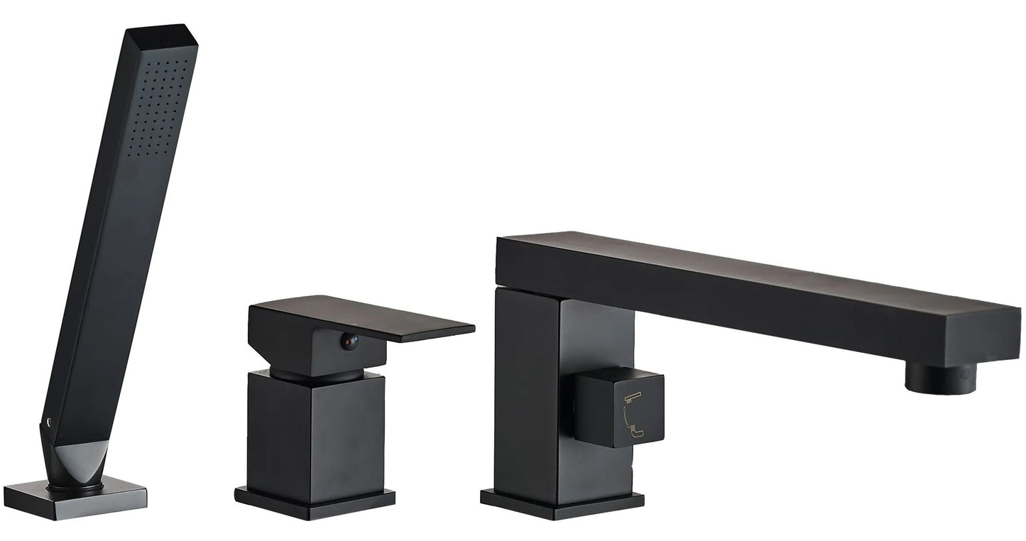 Baterie pentru cada Rea Glen Negru Black trei piese 1