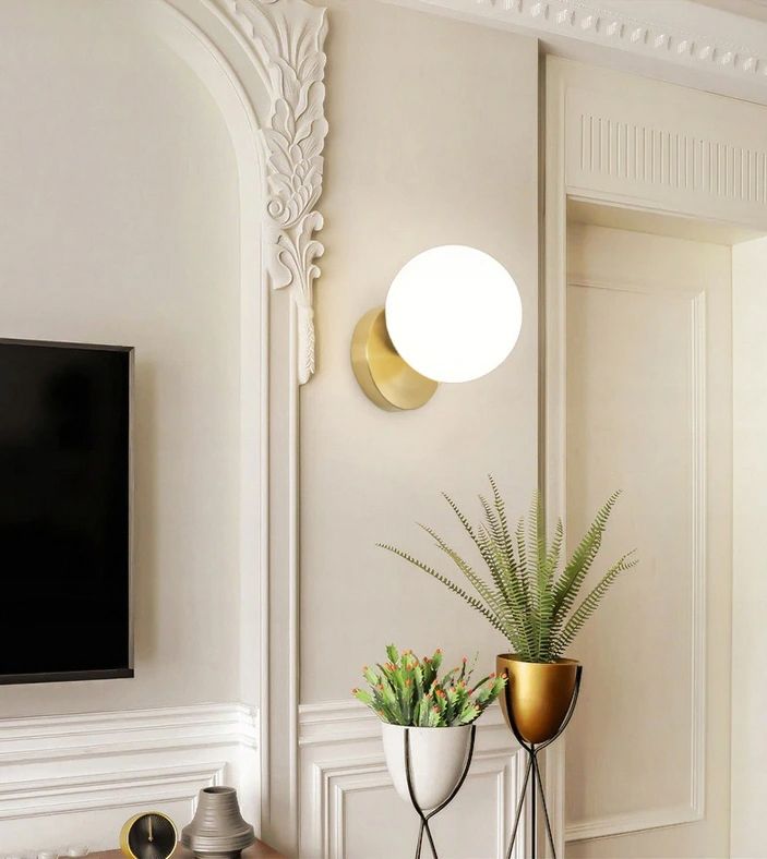 Lampă de perete sticlă APP950-1W Gold 2