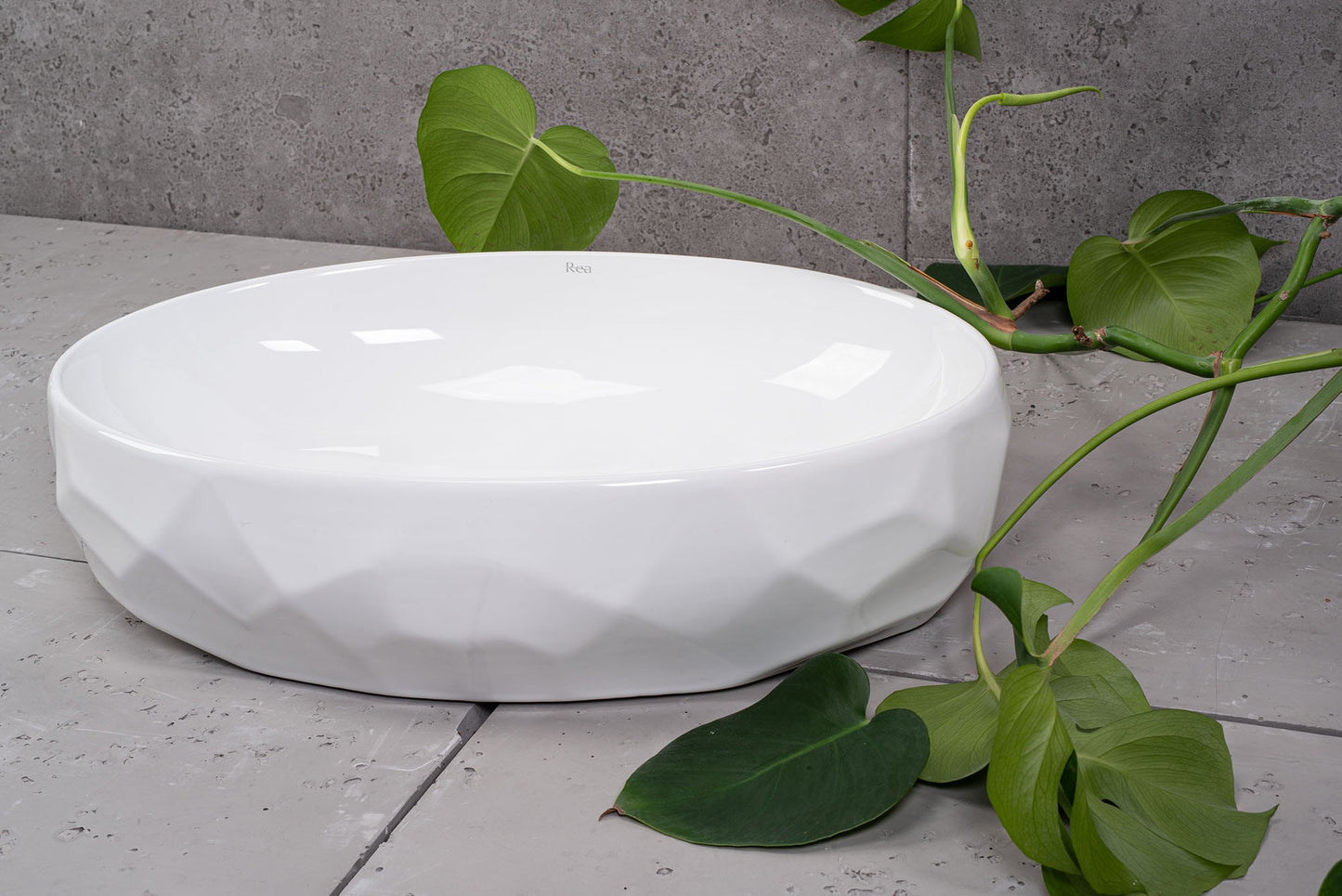 Lavoar Ceramic Pentru Blat Rea Maya 6