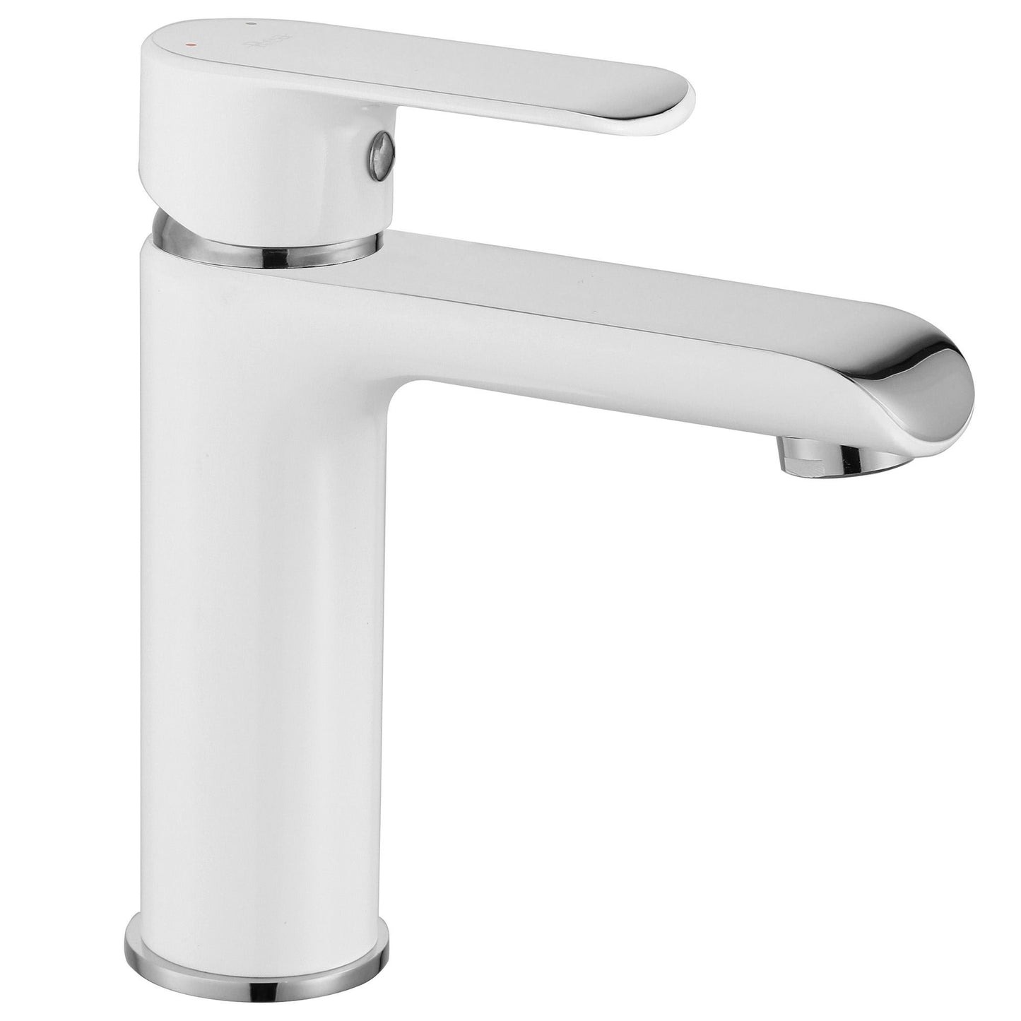 Baterie pentru baie REA Bloom White Chrom Low 3