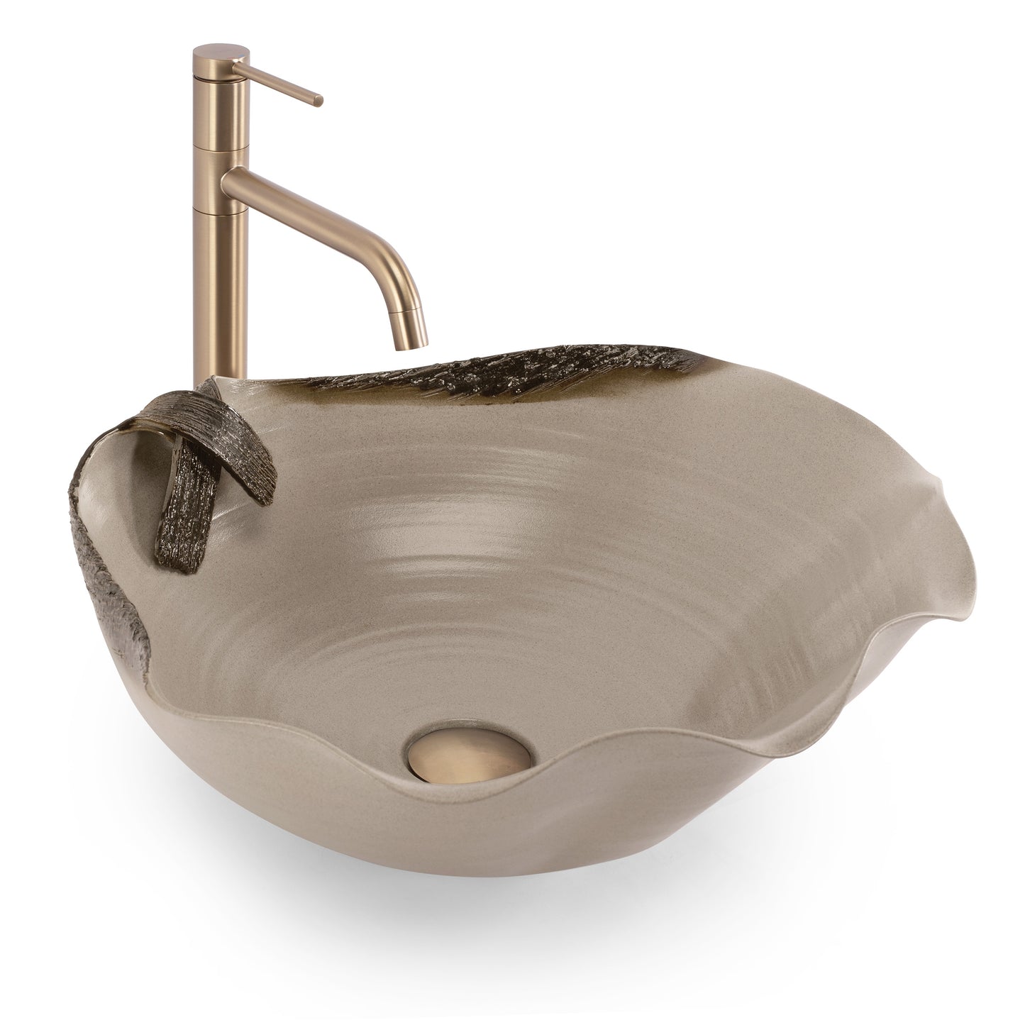 Lavoar ceramic pentru blat REA HM-22 Handmade ART 4