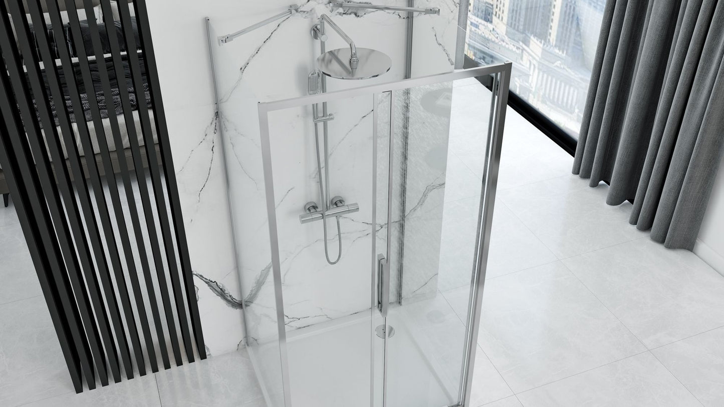 Cabina Dus Rea Rapid Slide Chrome 160x100 14