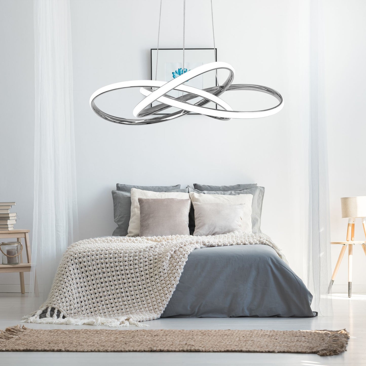 Lampa LED APP816-CP Node Chrom 6