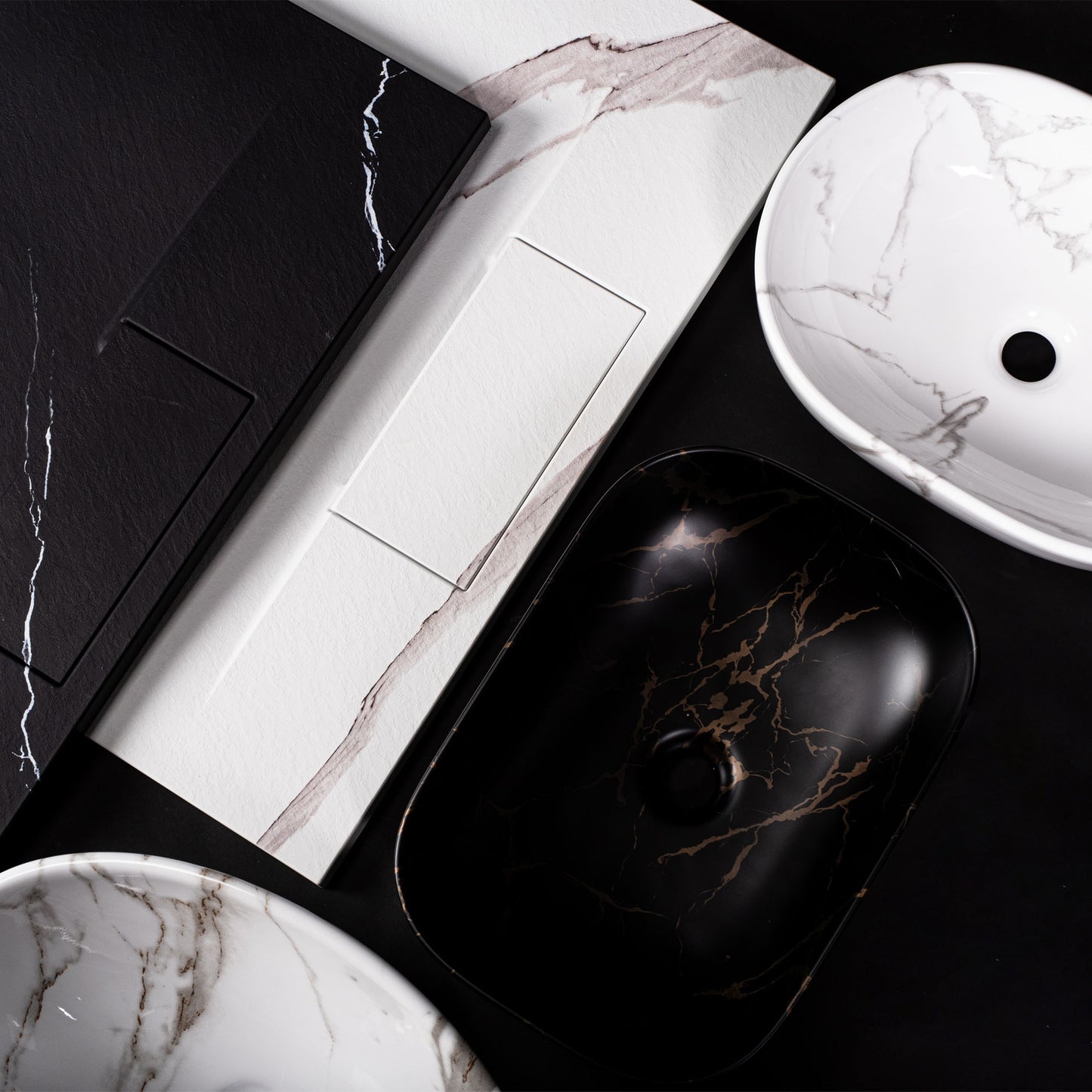 Lavoar Pe Blat Rea Sofia Nature Marble 5