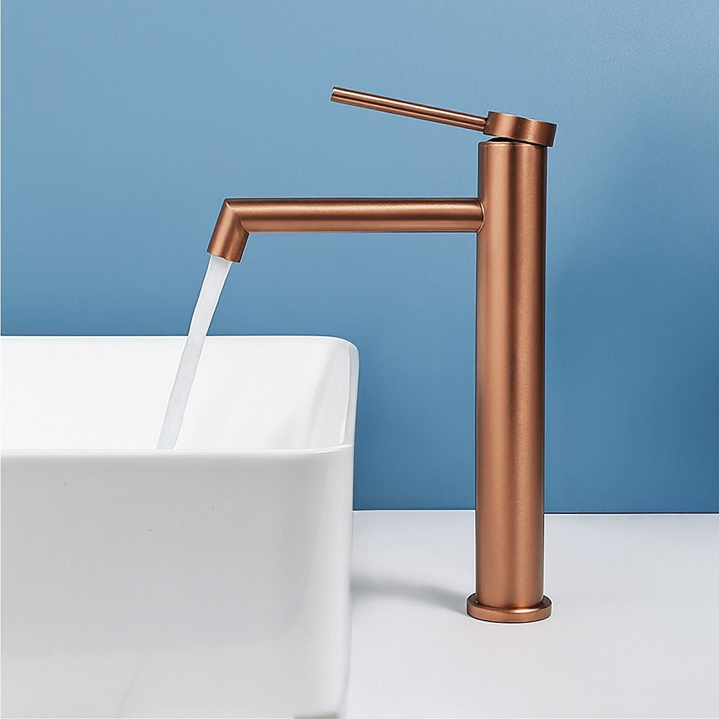 Robinet Pentru Lavoar Rea Foss Brush Copper High 6