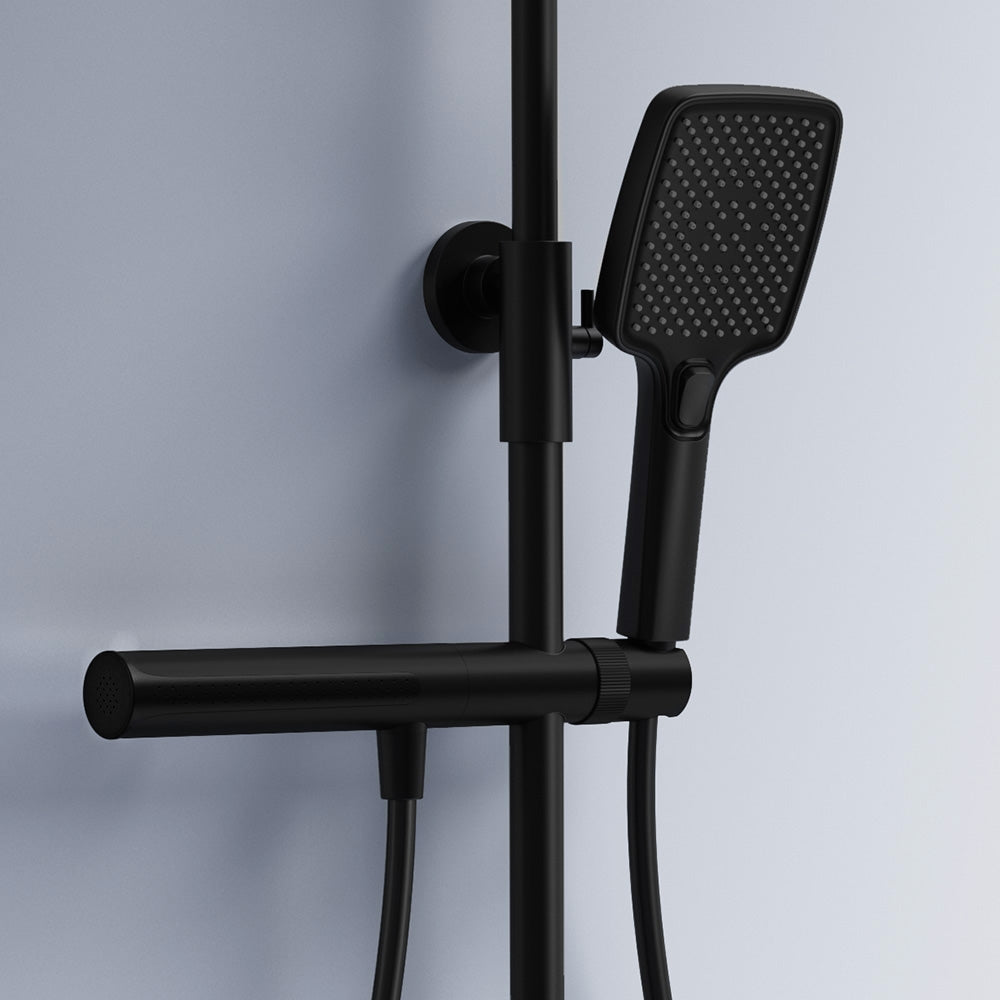 Set dus cu termostat REA Pedro Black 6
