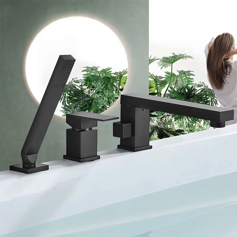 Baterie pentru cada Rea Glen Negru Black trei piese 2
