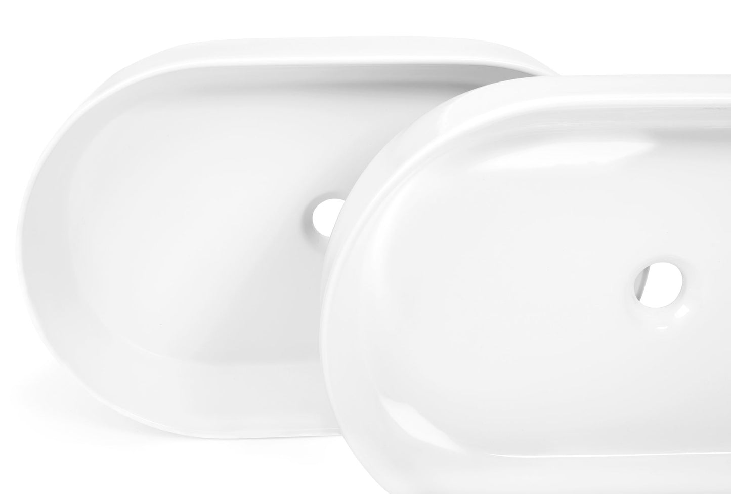 Lavoar pe blat Rea NADIA 60 WHITE MATT 6