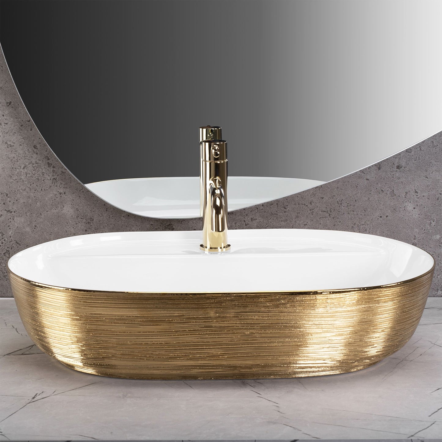 Lavoar pe blat Rea Aura 61 White Gold Brush 3