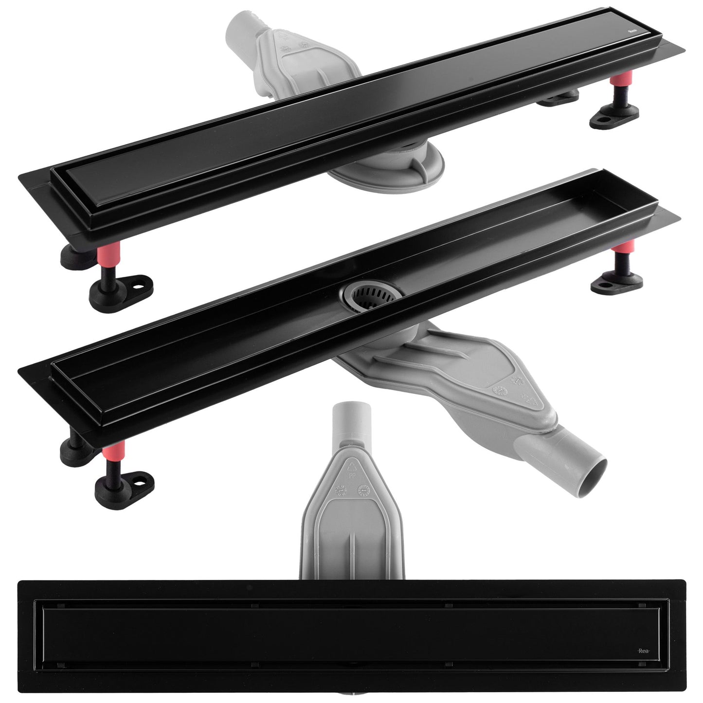 Rigola dus REA Neox Superflow Black 70 1