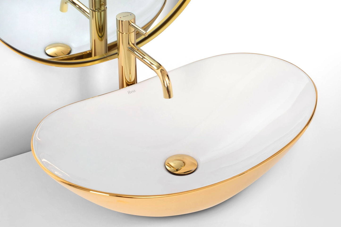 Lavoar pe blat Rea Royal White Gold 3