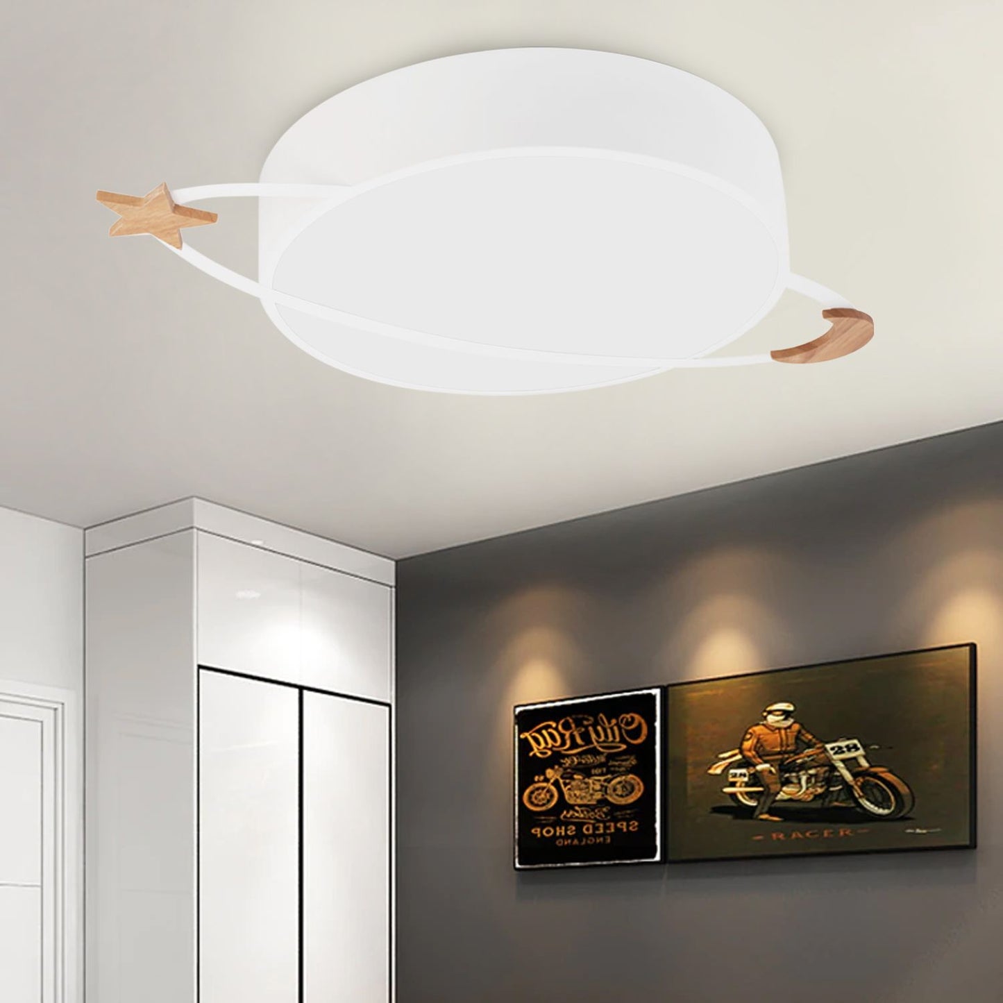 Lampa Plafoniera Moon White APP865-C 5