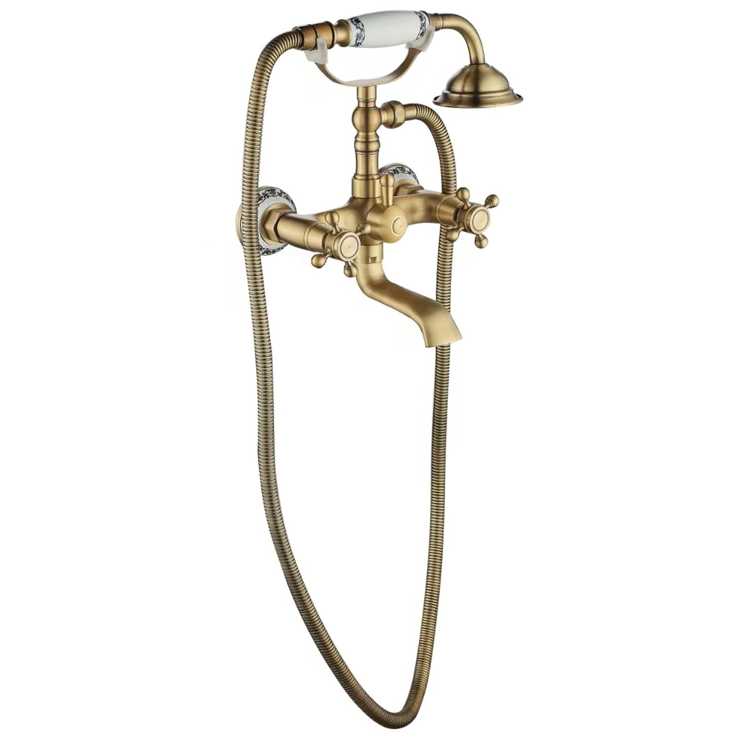 Baterie pentru cadă Rea Rustico Antique Gold 3