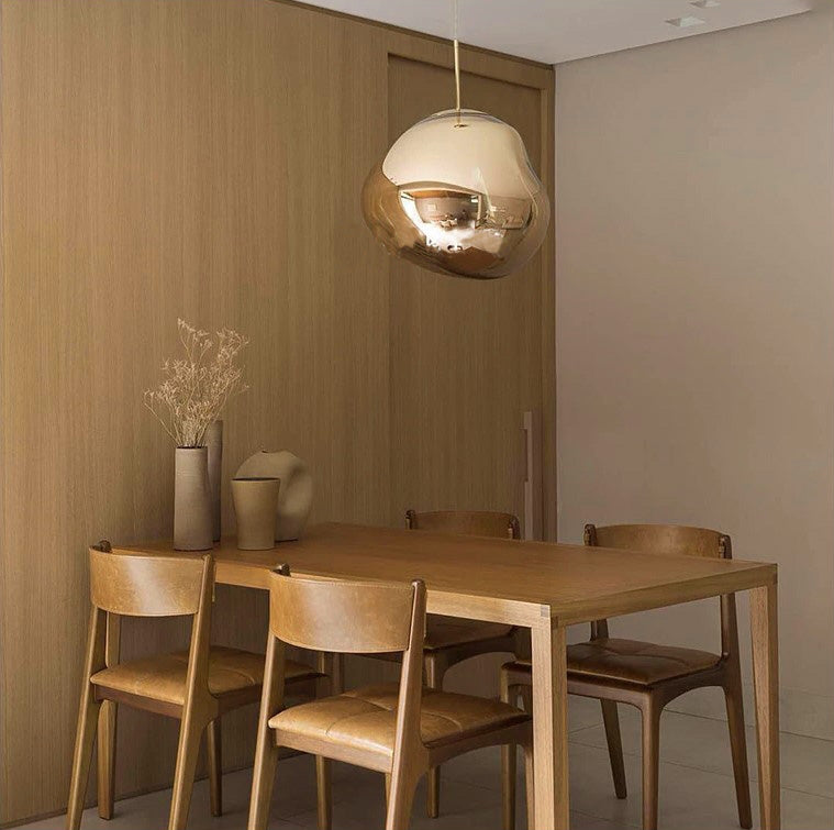 Lampa DE TAVAN SUSPENDABILA din sticla Gold APP331-1CP 6