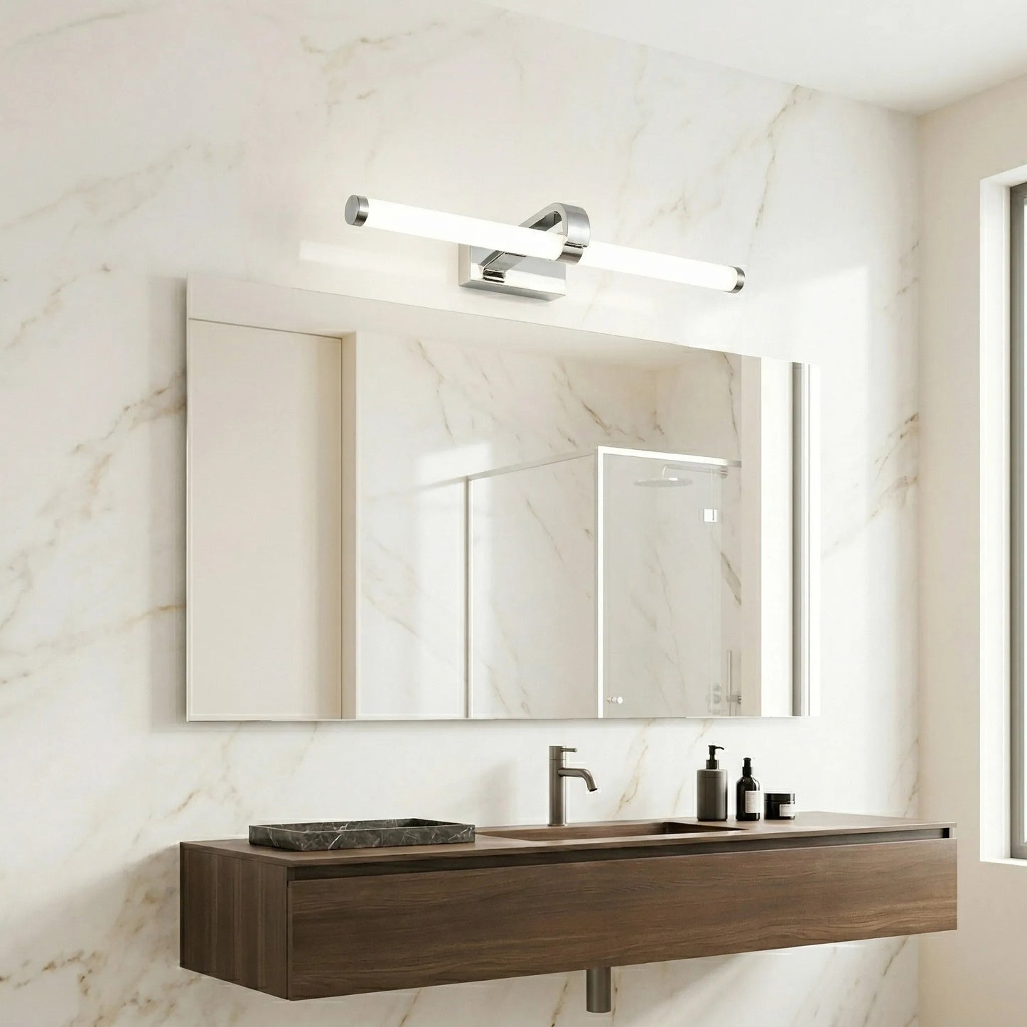 Aplică LED pentru baie APP1882-1W 60cm CHROME 9