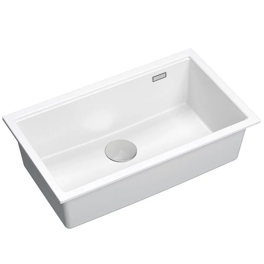 Chiuveta Din Granit Logan 110 White Dop Cupru Periat 9