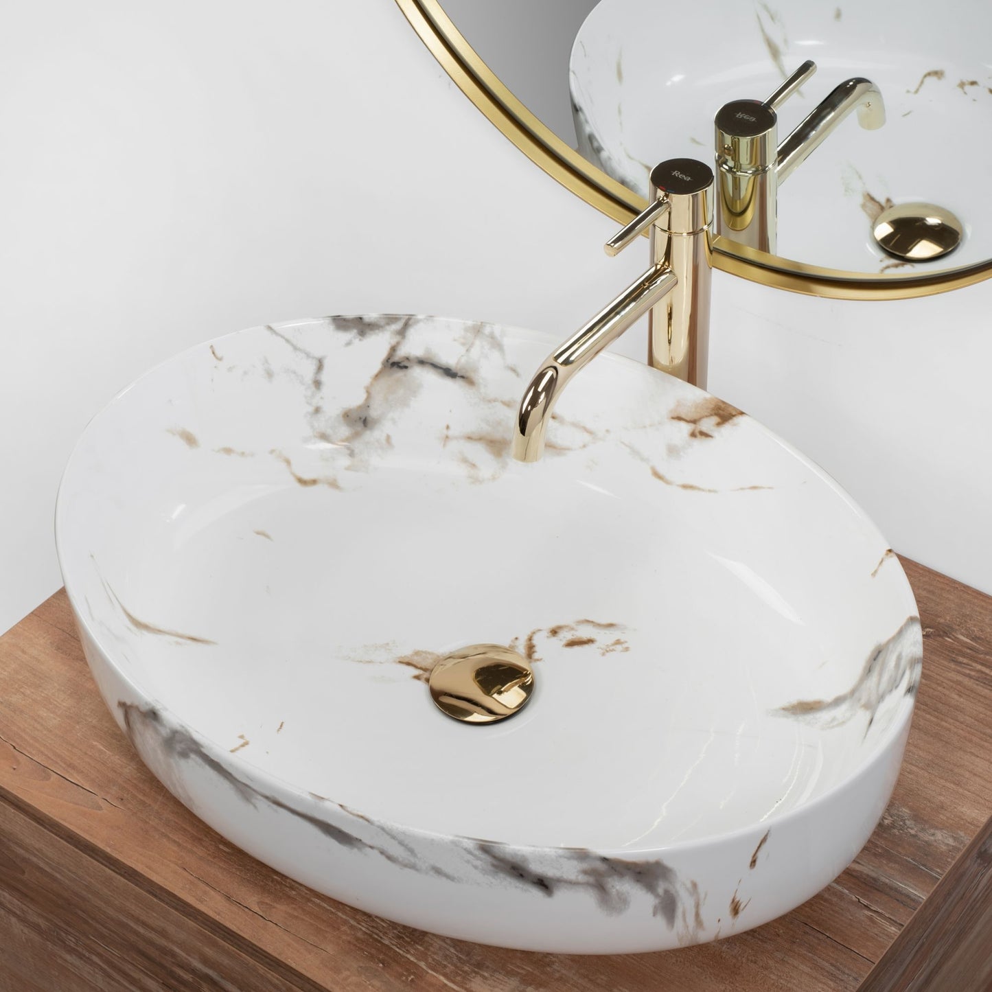 Lavoar de Blat REA Queen Carrara Shiny 3