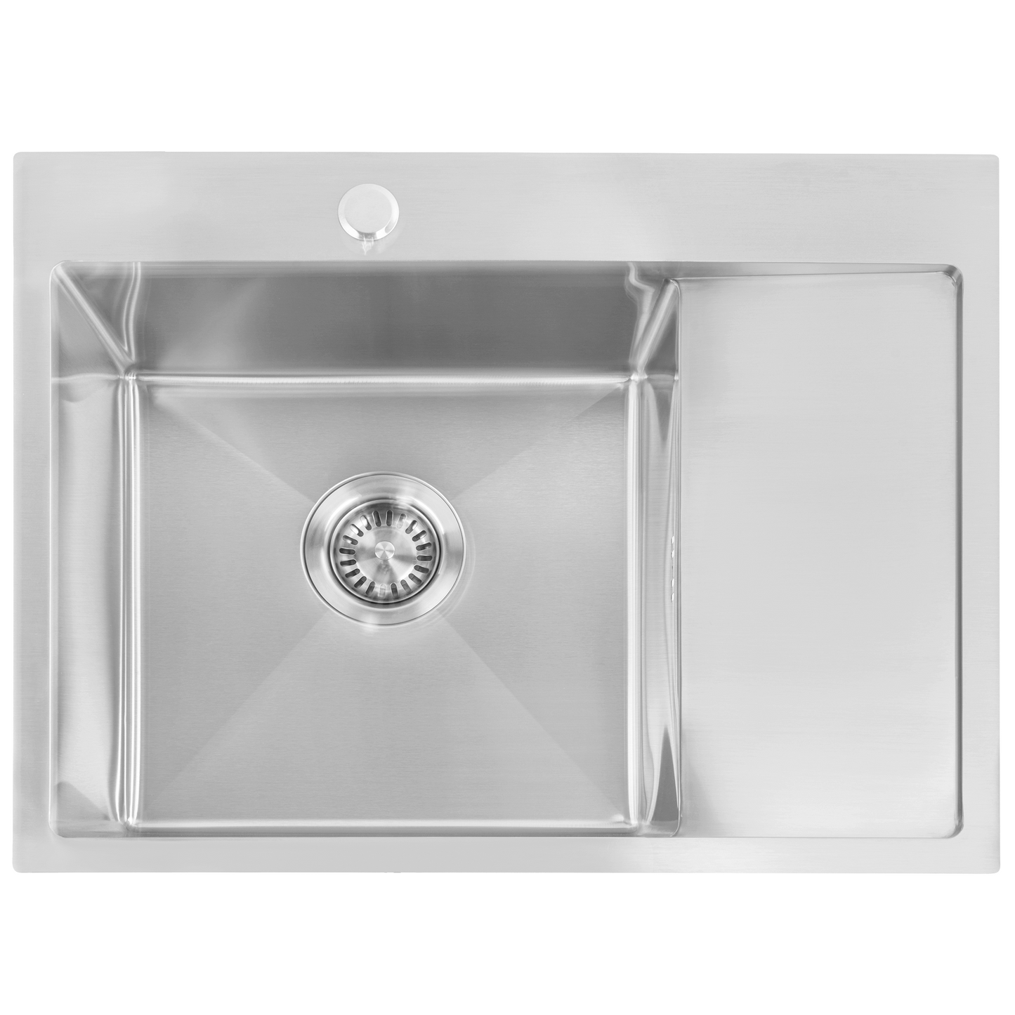 Chiuvetă Inox Fin Brush Nickel cu robinet de bucătărie 2