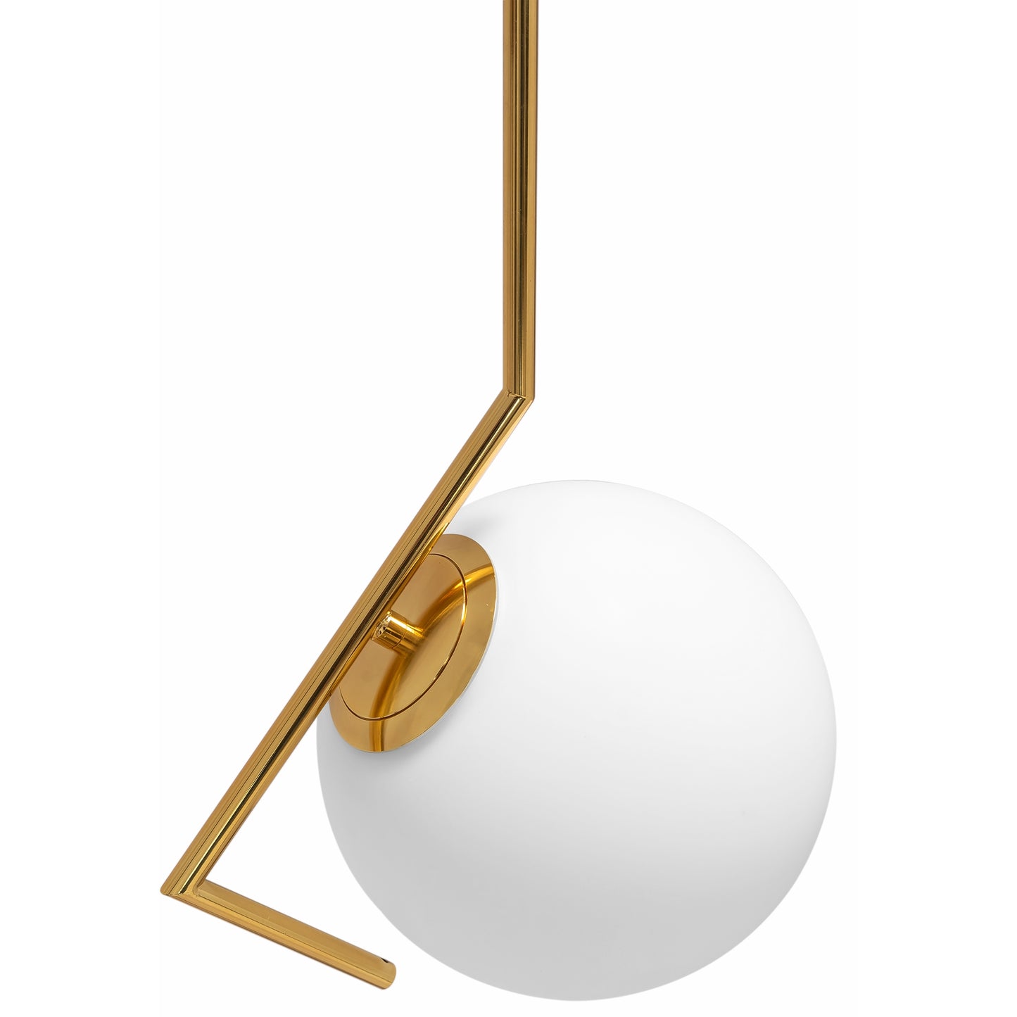 Lampă de tavan modernă din sticlă aurie APP429-1CP 4