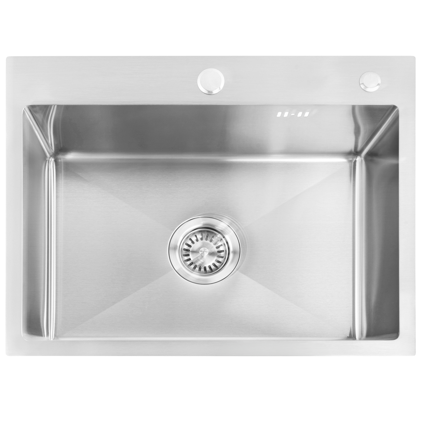 Chiuvetă Inox Liam Brush Nickel cu robinet de bucătărie 2
