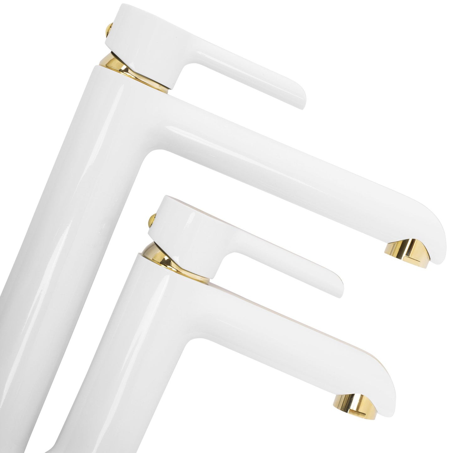 Baterie pentru baie Rea MELIA white gold Low 6