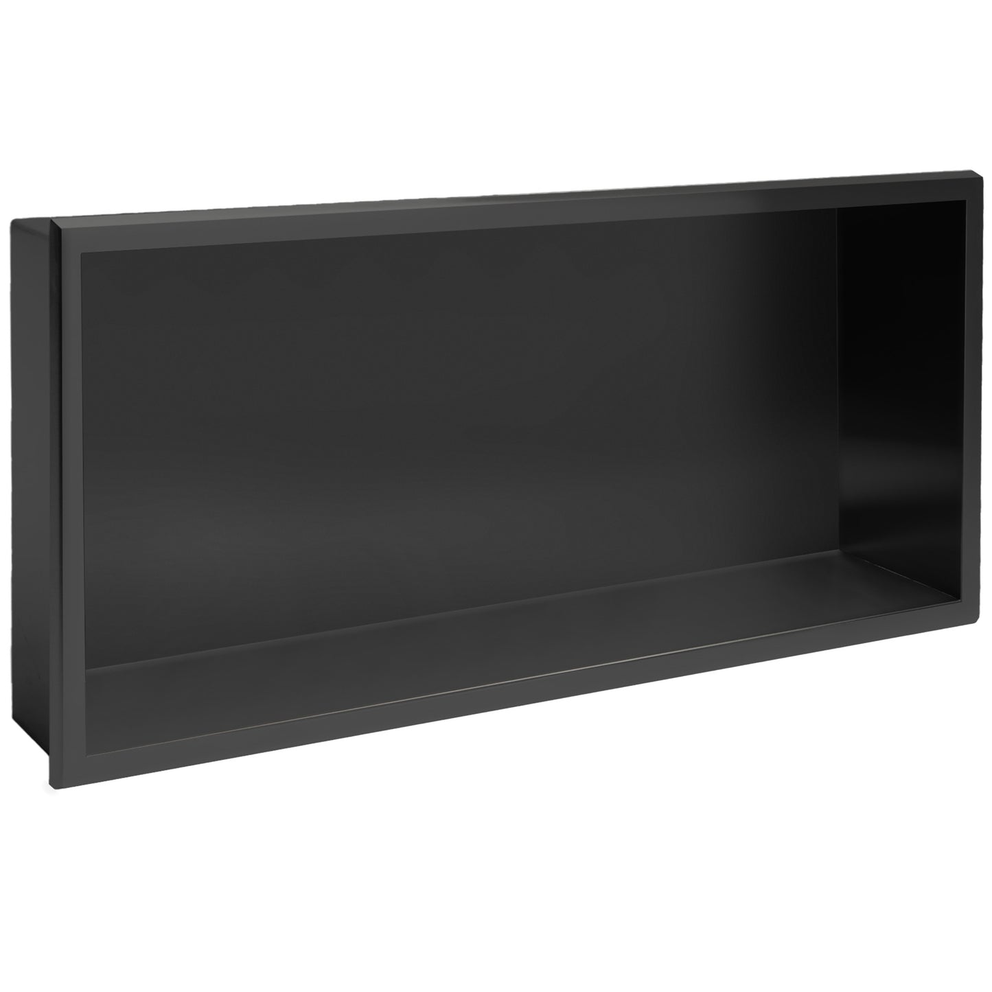 raft baie incastrat perete 30x60 black matt 1