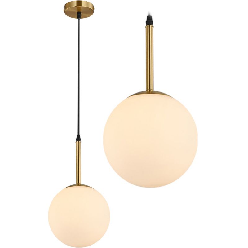 LAMPĂ DE PLAFON STICLĂ ALBĂ APP431-1CP 1