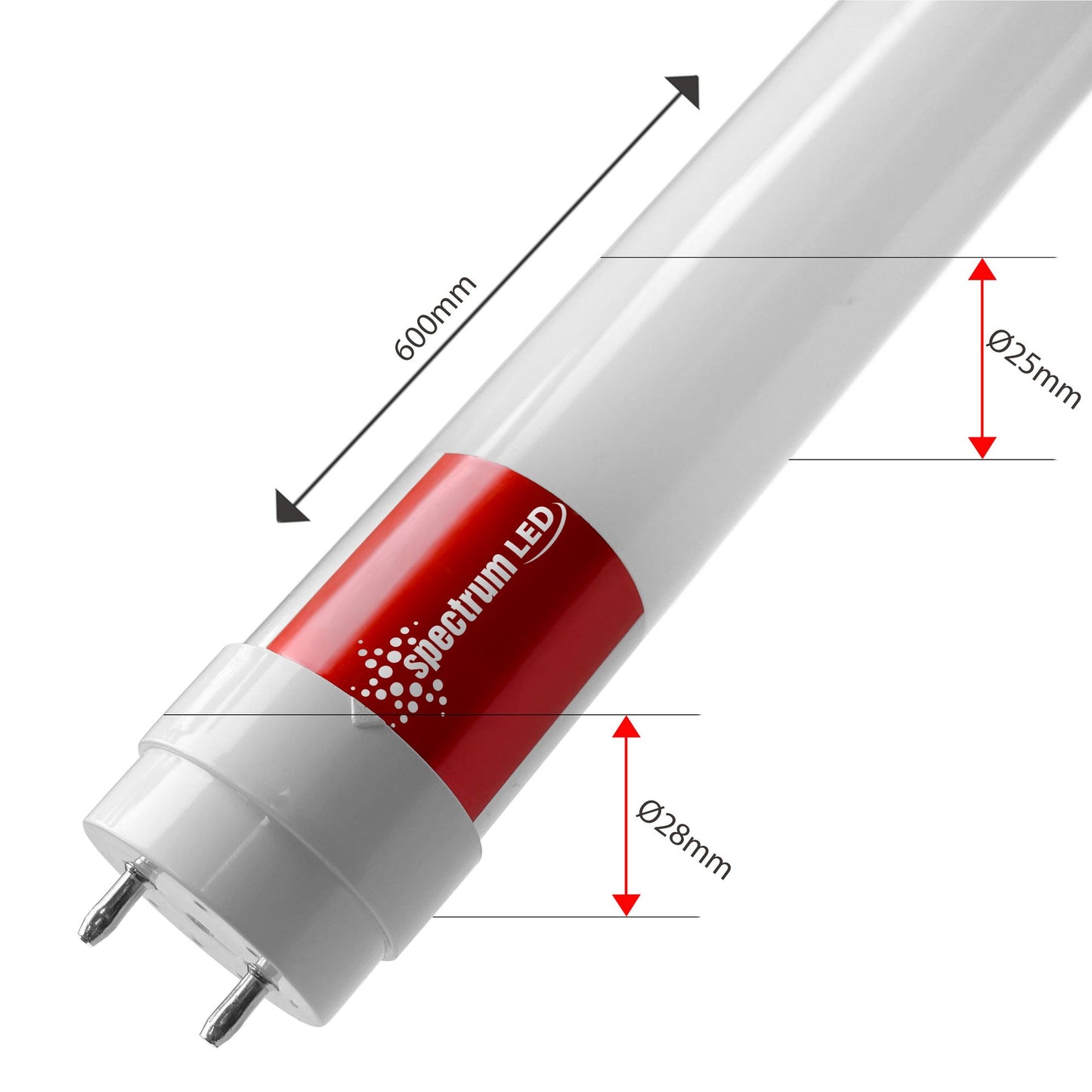 Tub / lampă LED Warm White 60CM T8 230V 8,5W WOJ+22300 8