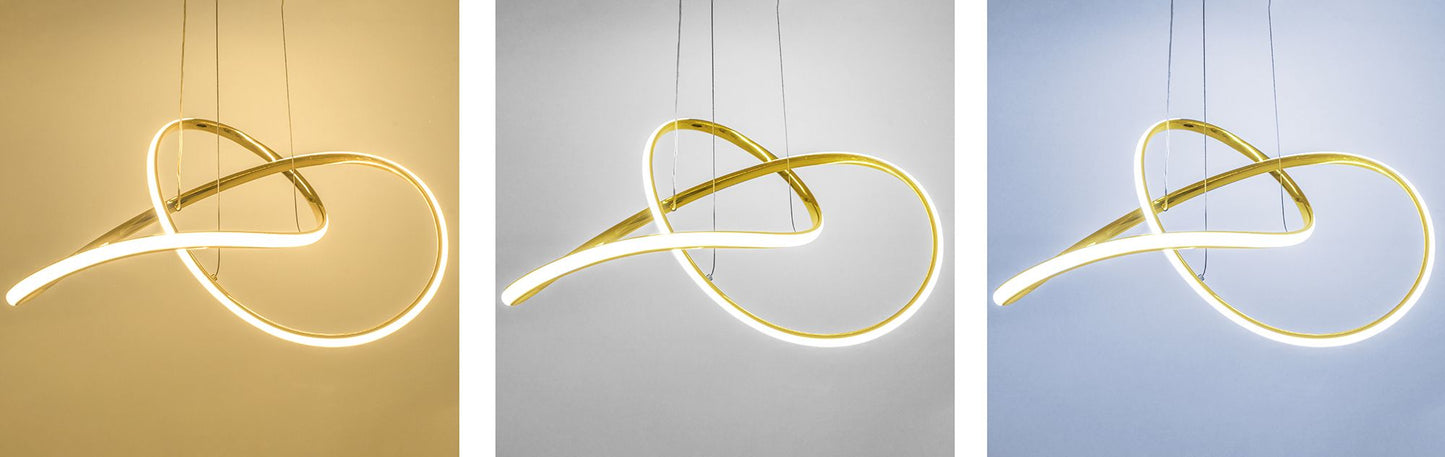Lampa APP394-CP Gold 5