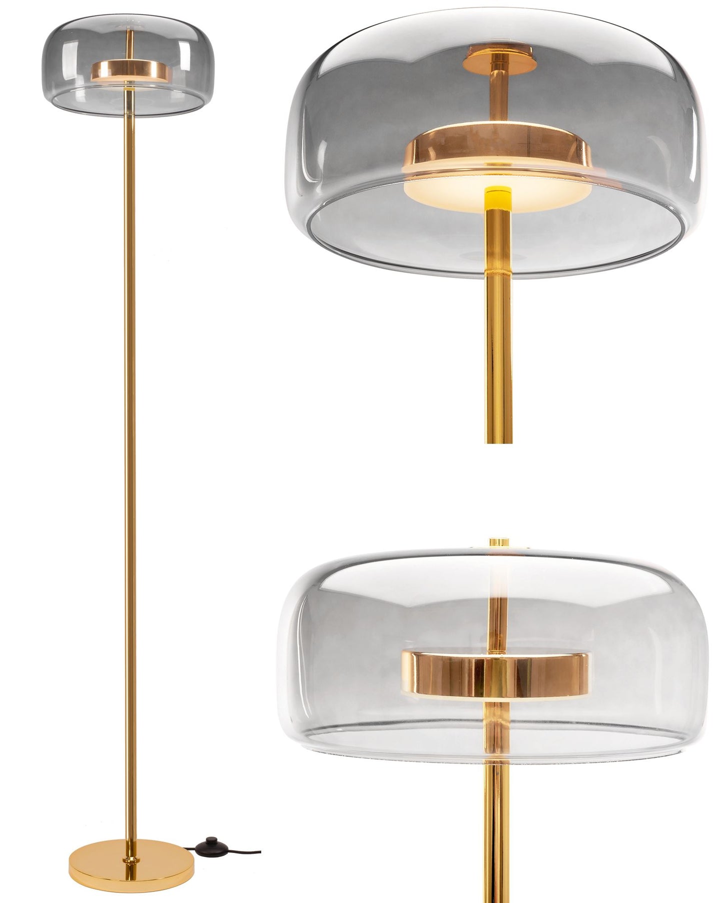Lampă de podea LED Gold APP749-1F 1