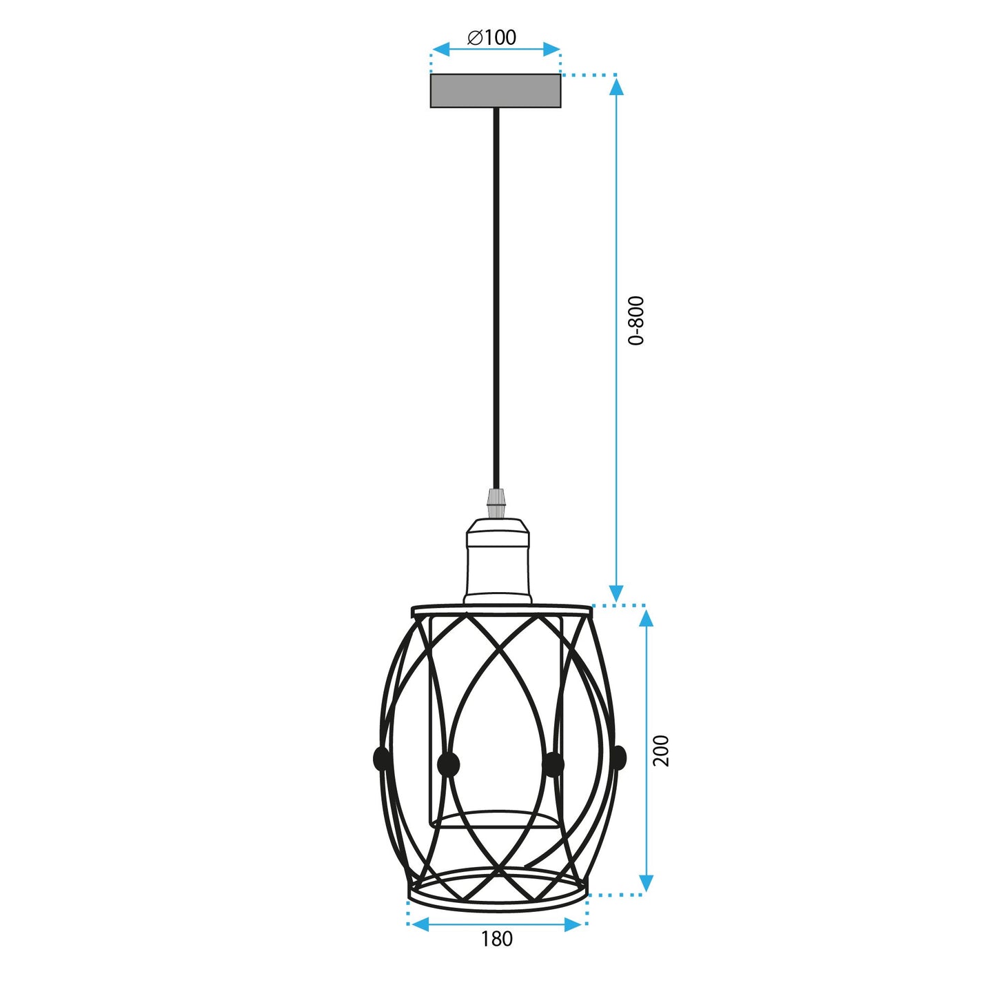 Lampa APP1128-1CP 8