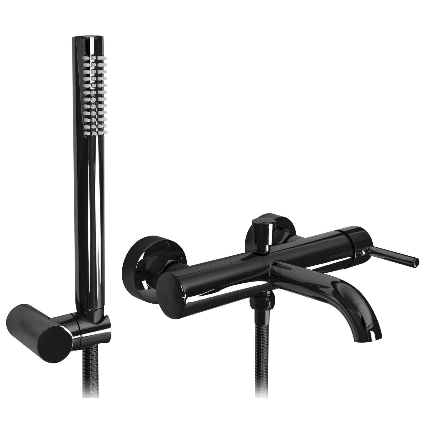 Baterie pentru cada Rea Lungo Black metallic 1