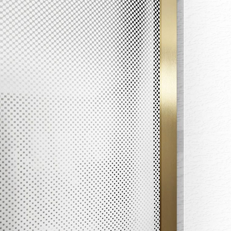 Paravan de dus Rea Aero Ombre Gold Brush/White 100 3