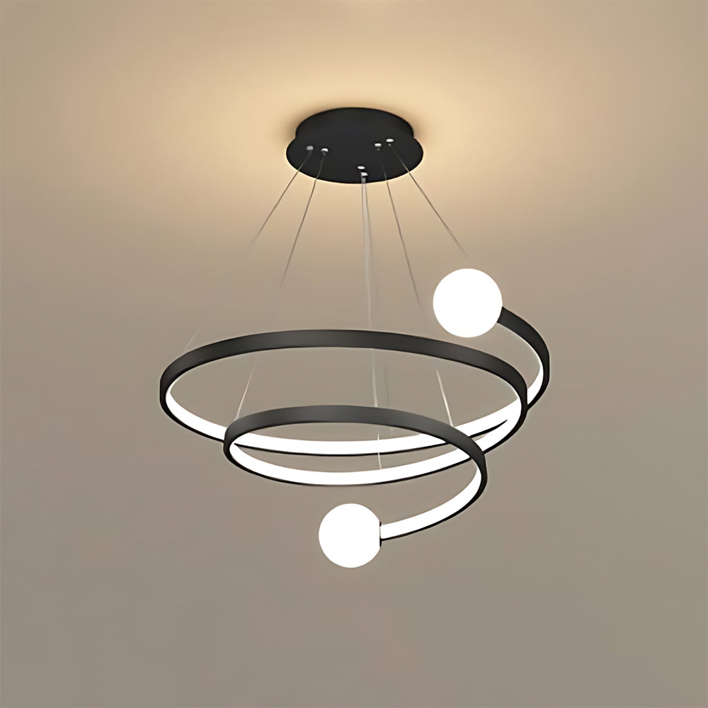 Lampă Suspendată Lhj029-cp Black 5