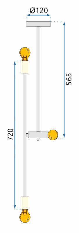 Lampa APP1114-6CP 7