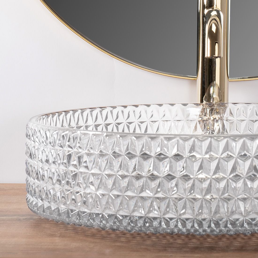 Lavoar pe blat Rea Cristal Transparent 39 4