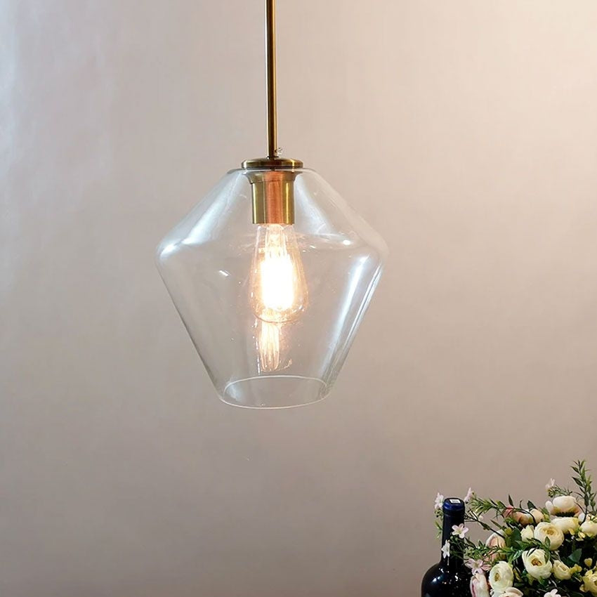 Plafoniera Din Sticlă APP440-1CP Transparent 7