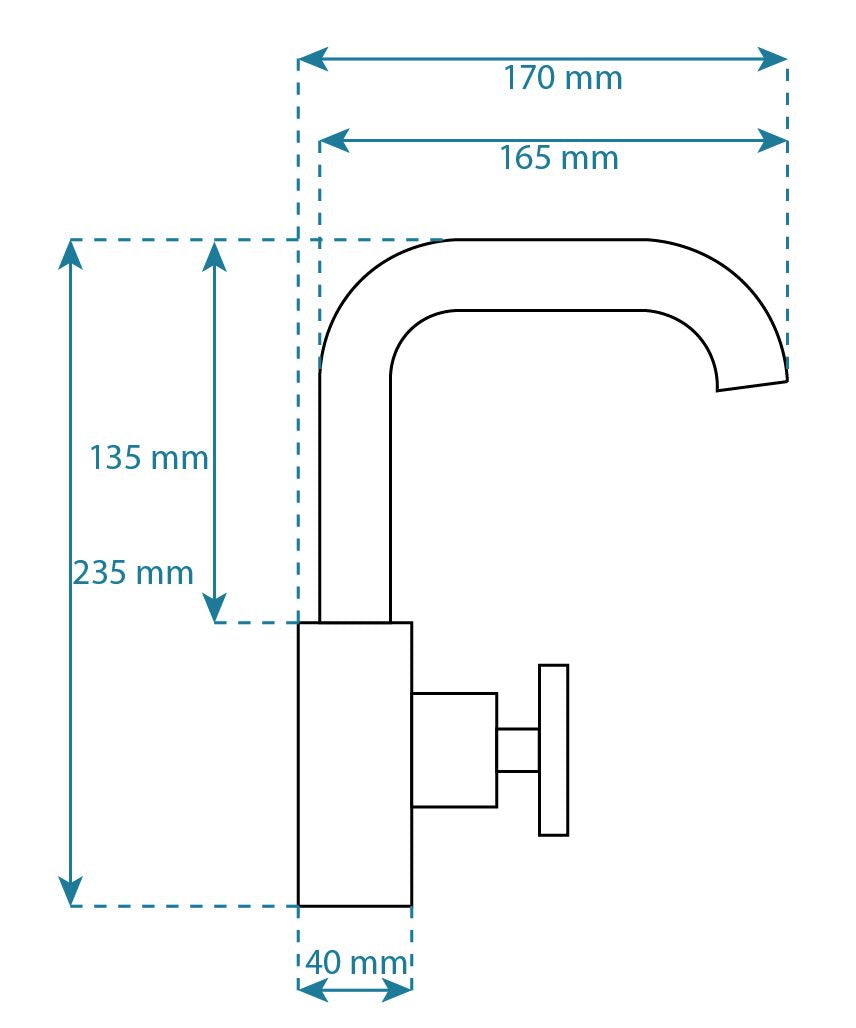 Robinet lavoar Rea VERTIGO SIDE 5