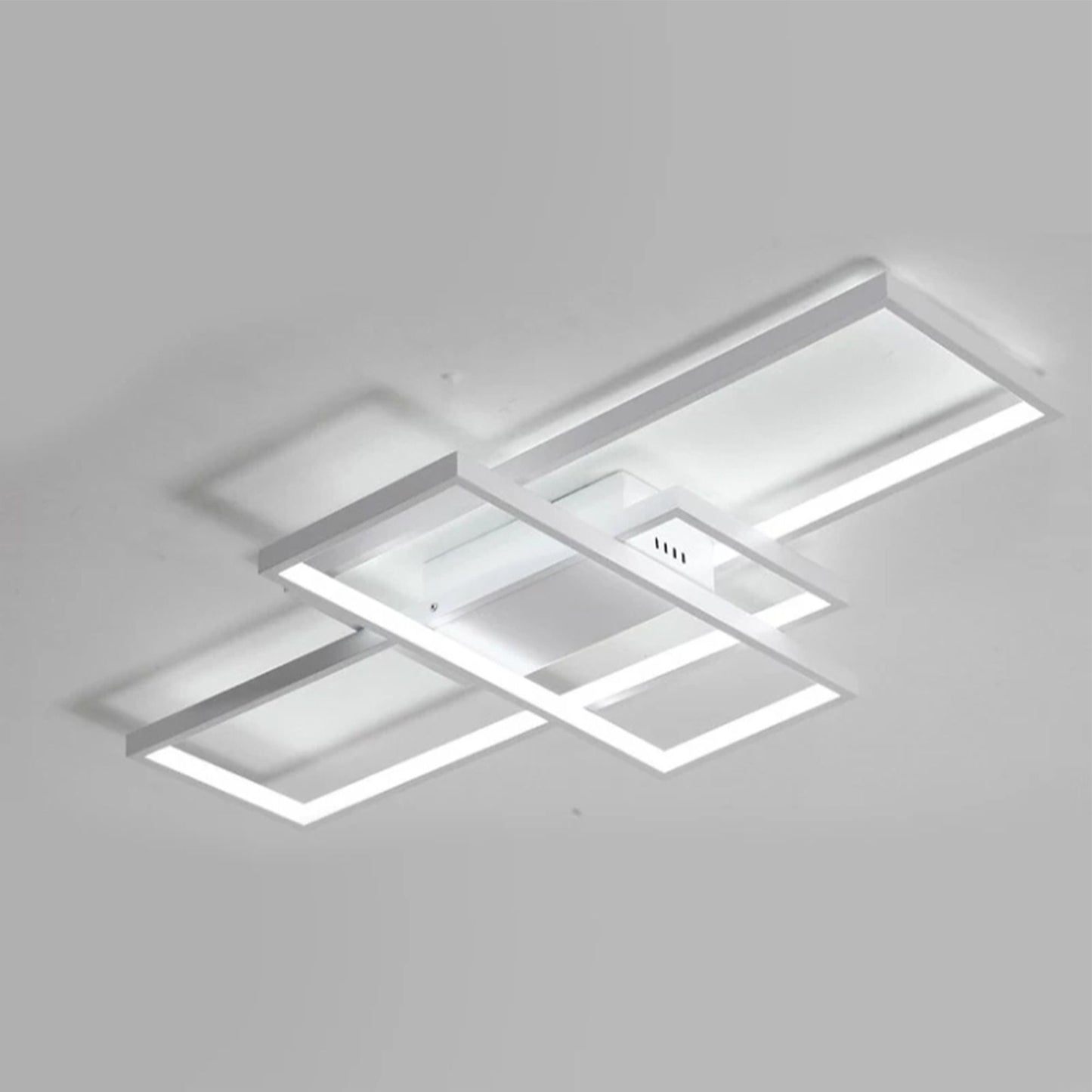 Plafoniera moderna LED + TELECOMANDA WHITE APP660 3