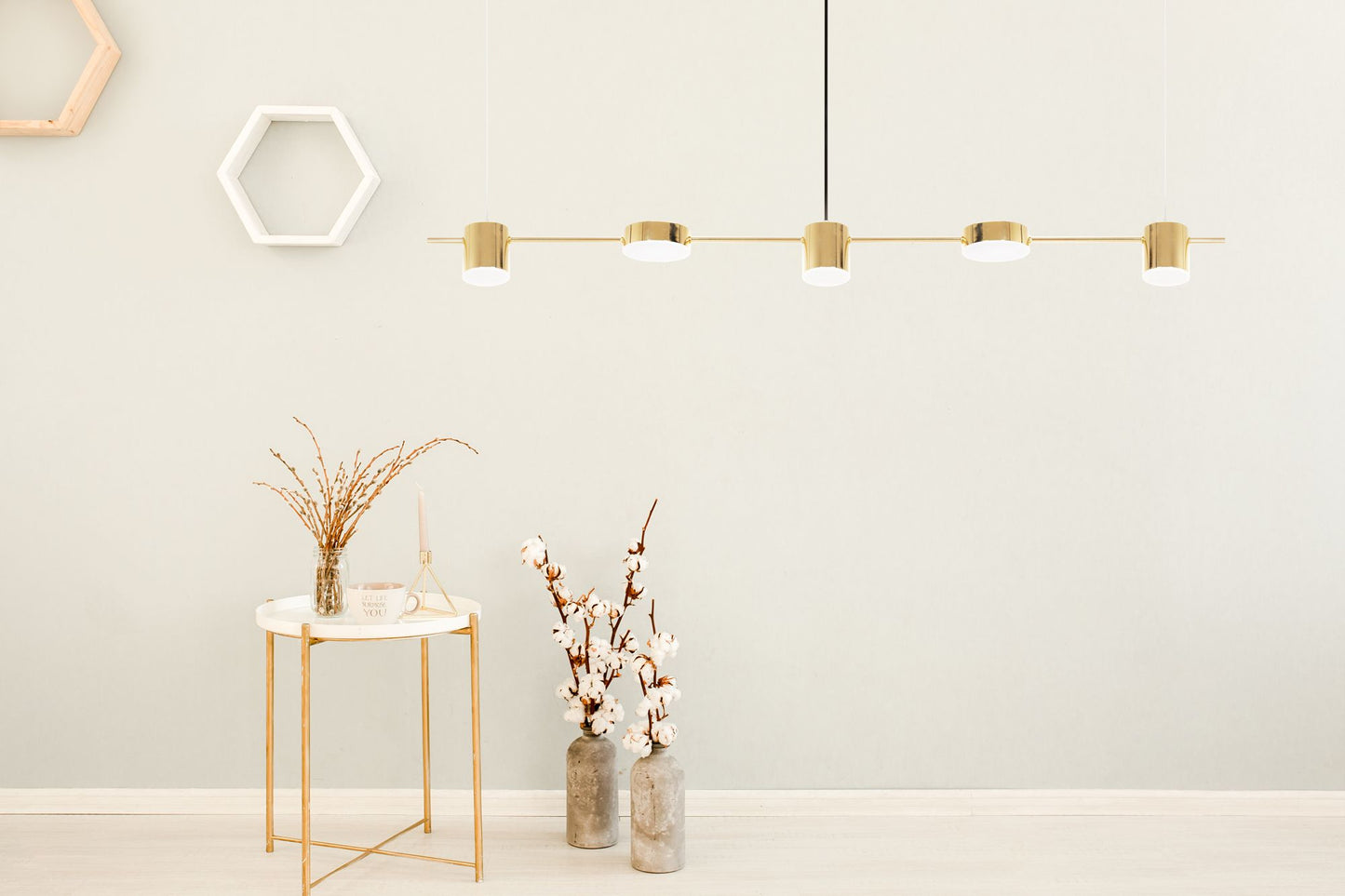 Lampa LED APP929-5CP GOLD 5