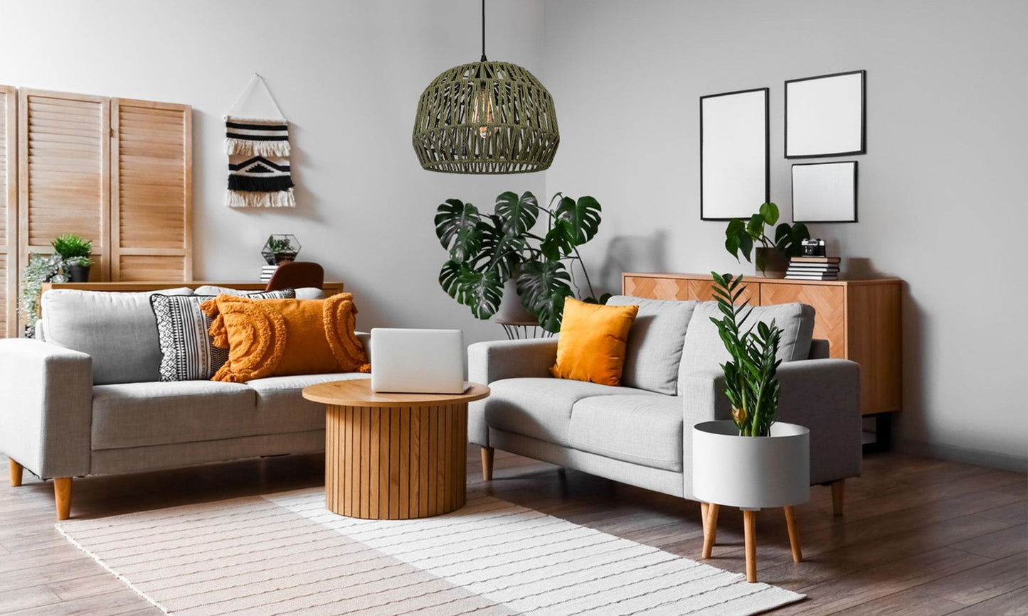 Lampa zielona Boho APP1293-1CP 6