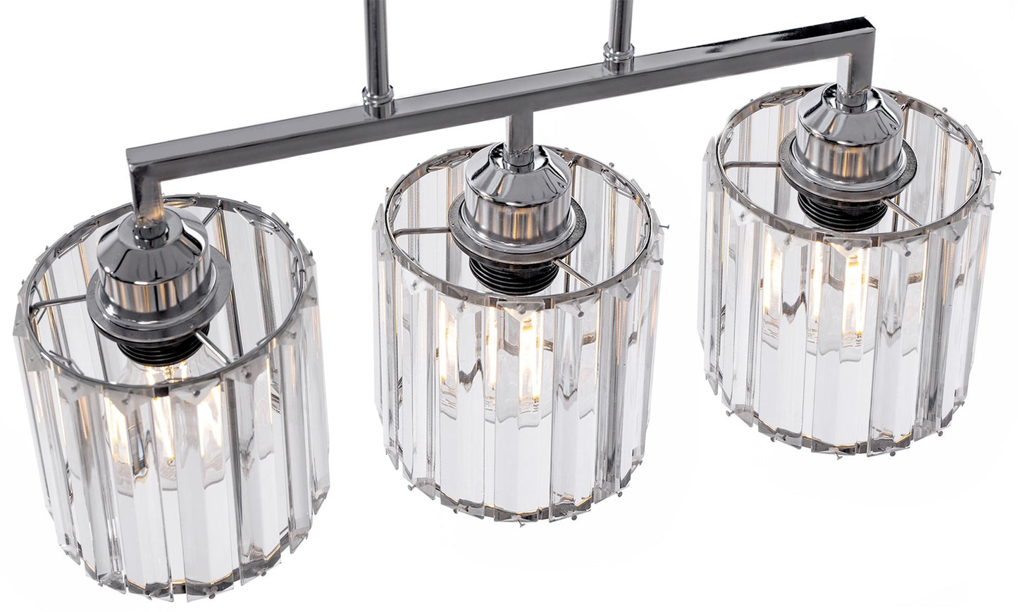 LAMPA SUSPENDABILA GLAMOUR Crom 3xE27 392228 2