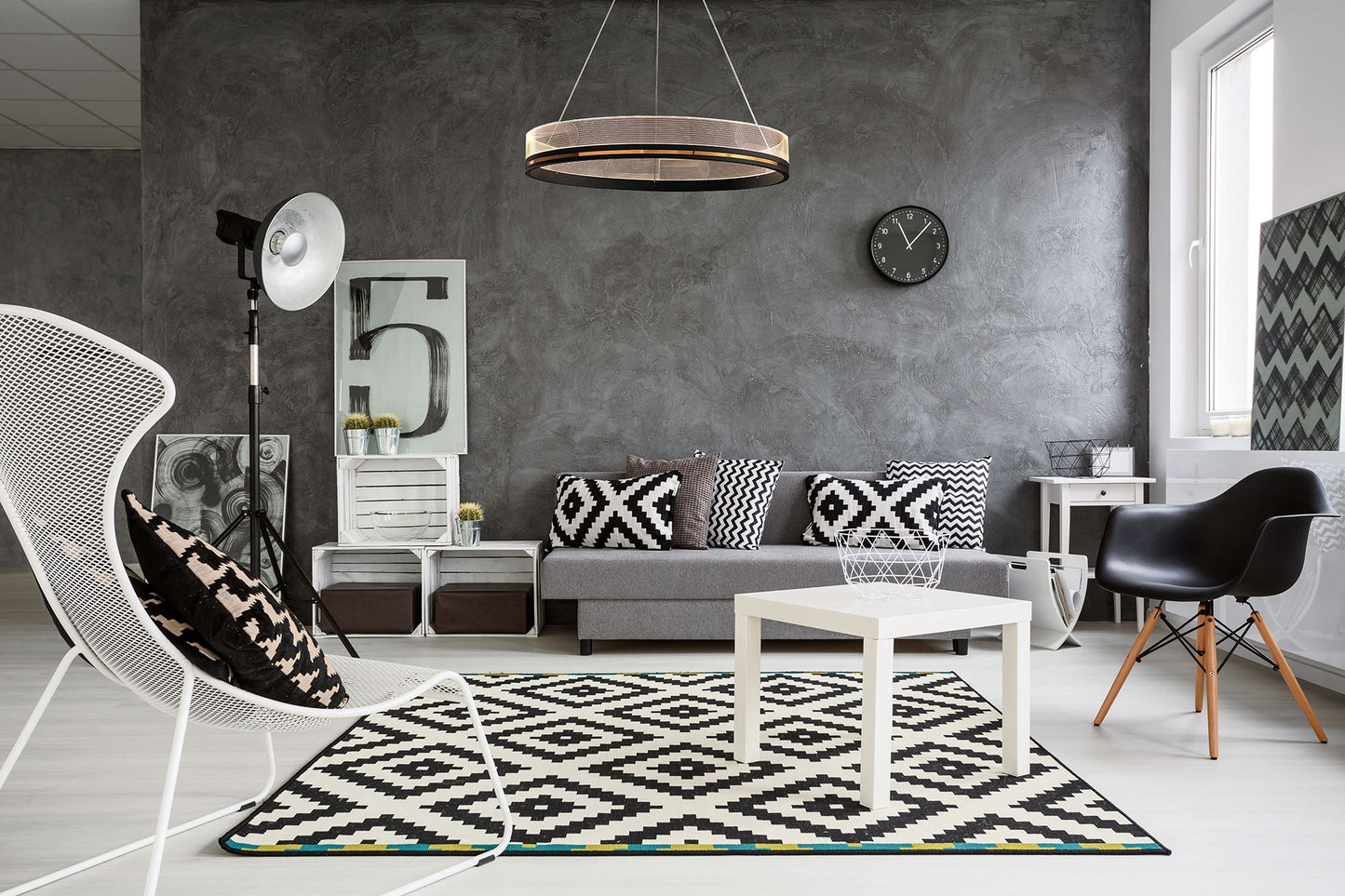 Lampă suspendată APP1192-CP Black Gold 5